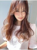 【ivy】シースルーバング×Aライン