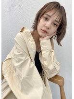 リュンヌ(Lune)&nbsp;ニュアンスBOB×色っぽベージュ