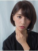 大人のナチュラルボブ