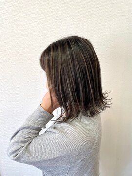 ヘアハウス ルアナ(Hair House Luana by NYNY) コントラストハイライト切りっぱなし☆
