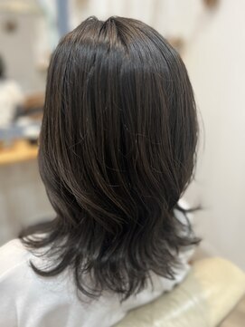 ルヴェール 茜部店(LeVert) グレージュカラー/ミディアムレイヤー