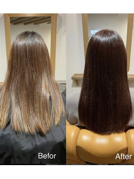 ルスリー 甲府店(Lsurii) 髪質改善カラー