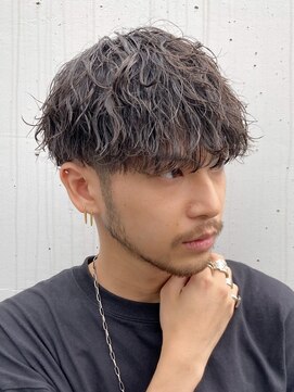 フィフス 名駅(fifth) 波巻きツイストスパイラルツーブロック束感マッシュメンズパーマ