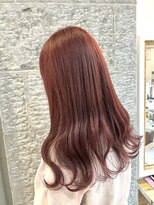 センスヘア(SENSE Hair)&nbsp;ブリーチなし！赤濃いめのカシスレッド