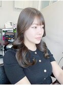 髪質改善酸熱トリートメント/ロングヘア/レイヤーカット/韓国風/