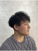 辻堂/メンズ/カット/ツーブロック/ツイストスパイラルパーマ