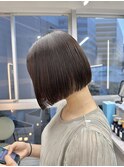 縮毛矯正&綺麗ラインボブ