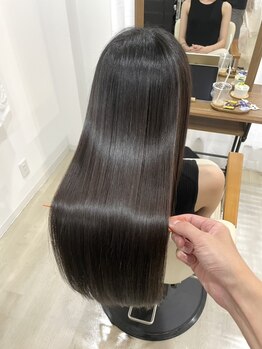 美髪専門サロン バイ マイル(美髪専門サロン by mile)の写真/【髪質改善・縮毛矯正専門サロン】翌日乾かすだけであなた史上最高の艶髪が手に入ります◎
