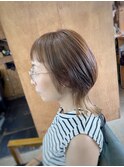 【山本智文】インナーカラーウルフショート前髪