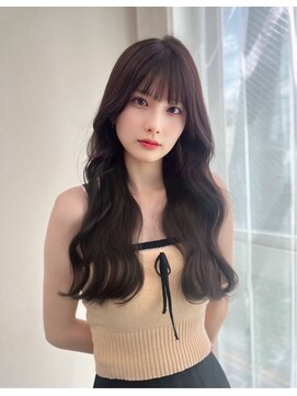 リッカ(LICCA) 【MISAKI】秋に人気のラベンダーグレージュ/韓国ヘア