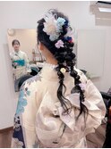 編みおろしツイン