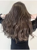 白髪ぼかしハイライト、グレージュハイライト