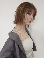 ミュゼプリュム(Musee plume)&nbsp;顔まわりレイヤーボブ