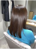 40代50代60代◎脱白髪染め 大人ロングスタイル