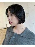 黒髪ボブ