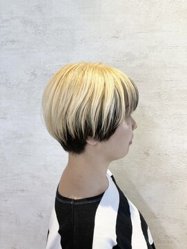 メゾン(MAISON) ハンサムショート×アウターカラー