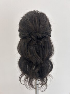 ヘアセットサロン サロンエイミー(salon aemii) ハーフアップ
