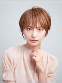 イメチェン/レッドブラウン/フルバング/似合わせカット/高円寺駅