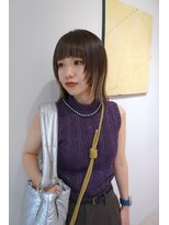 ユー セント(yew scent)&nbsp;顔まわりレイヤーボブ