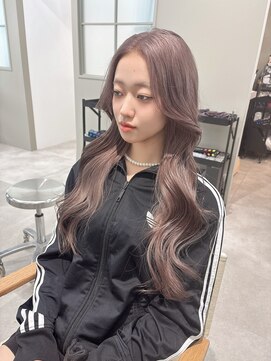 モリオフロムロンドン 大宮店(morio from London) 【坪井】ケアブリーチ ×ラベンダーミルクティー