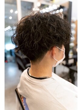 シャロン(SHARON) 【SHARON】メンズ2ブロックマッシュ×ツイストスパイラル