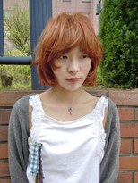 ルクバト(RUKBAT)&nbsp;orange beige color / bob