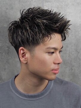 プレミアムバーバー 目黒店(PREMIUM BARBER produce by HIRO GINZA) アップバング