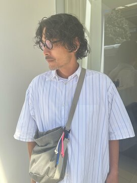 フォークロア 本店(Folk Lore) メガネに似合うハードパーマ