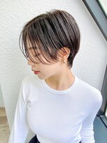 ナツヤ(NATSUYA) 前髪ありショートヘア大人ひし形ショートヘア