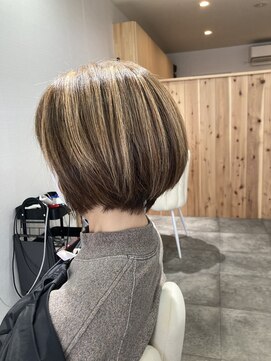 グラデーションボブ