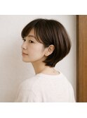 大人ナチュラル艶グラボブ　20代 30代 40代 50代 60代　髪質改善