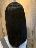 ナフィ バイ エイム 町田店(Nafie by eim)&nbsp;愛され黒髪ロング/ナチュラルロング/ダークカラー/大人女性/小顔