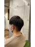 メンズカット＋ヘッドスパ￥4000 