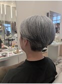 ツーブロックショートスタイル