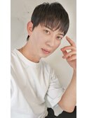 刈り上げないナチュラルマッシュショートメンズヘア