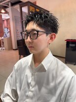 メンズサロンバムオム 名古屋栄店(MEN’S SALON BAMM HOMME)&nbsp;男らしさ際立つスパイキーショート