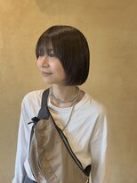 ベイコレクト(BAY COLLECT) マッシュ/ボブ/顔周りカット/ベージュカラー