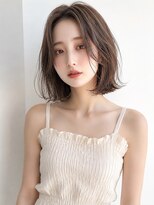 ソルナ 仁川(SOLUNA)&nbsp;透明感暗めベージュ外ハネボブ