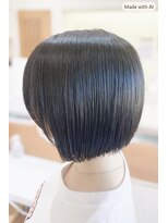 クール ヘアー ギャラリー 神明町店(COOL Hair gallery)&nbsp;前下がりぱっつんボブ
