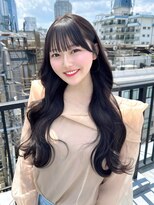 ロア 中目黒(loa)&nbsp;レイヤーカット/顔周りカット/ぱっつん前髪/小顔カット