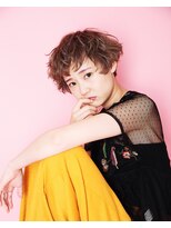 カムジーヘッド(COMEGHEAD)&nbsp;ショートマッシュ×カフェオレカラー【熊本/南区/平成/平成駅】