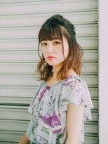 美容室 リズヘアー 稲毛店(Riz hair)&nbsp;ハーフアップアレンジ【稲毛】