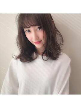 シエナ(CIENA) 【CIENA】秋のゆるふわ透明感セミディ@酒井