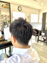 オレンジ(orange)&nbsp;メンズツーブロック