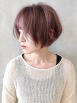 アルバム 新宿(ALBUM SHINJUKU)&nbsp;ラベンダーピンク_ウェーブパーマフォギーベージュ_ba296862