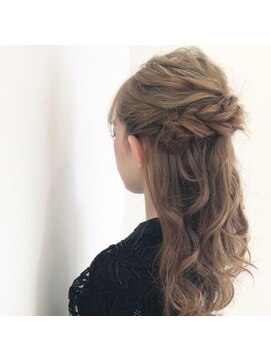 ネオヘアー 曳舟店(NEO Hair) ハーフアップアレンジ/曳舟ヘアセット髪質改善オージュア