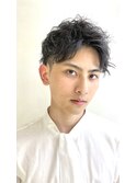 ”松田翔太風 ツイストショート”