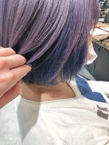 ビヨウシツ ポスタ&nbsp;ラベンダー×インナーブルーシルバー　正木ゆかり