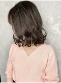 CECIL 下北沢　グレーアッシュカラー×女神巻き