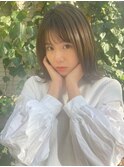 ゆるふわボブ/エギョモリ/シアーグレージュ♪